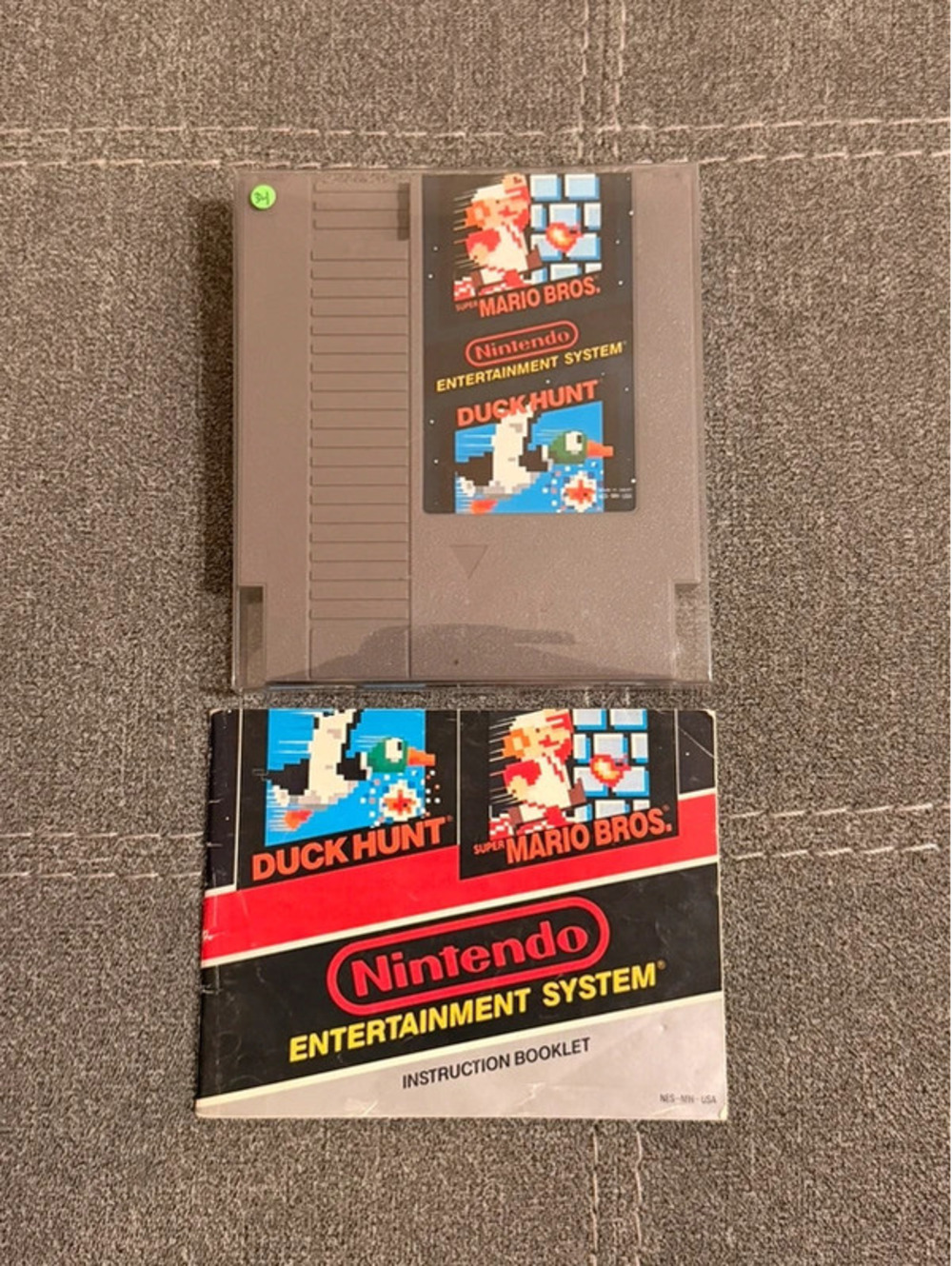 Super Mario bros. And Duck hunt for NES